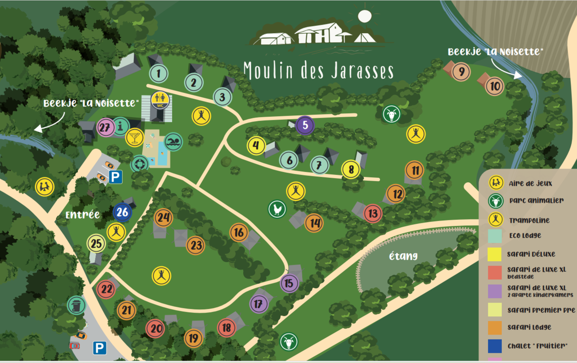 Plattegrond Moulin des Jarasses
